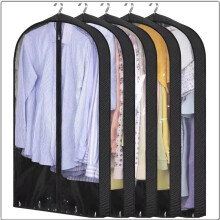 Atmungsaktiver Kleidersack, Kleiderschutz für den Kleiderschrank Black M