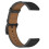 Rem i ægte læder til Samsung Watch 4 5 6 7 Black 1