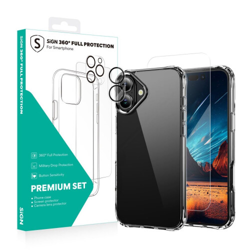 Pacchetto di protezione completa SiGN 360 per iPhone 17