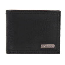 Columbia Men's Leather RFID Protected Extra Capacity Slim Bifold Wallet