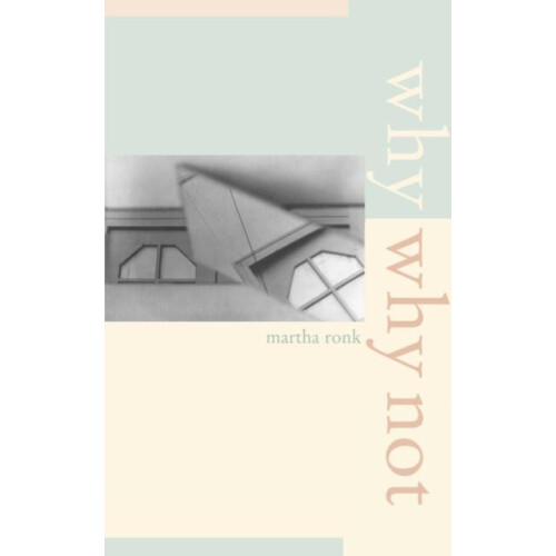 WhyWhy Not by Martha Ronk Paperback Book
