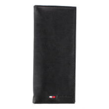 Tommy Hilfiger Men's Leather Stockton Chequebook Cover Secretary Wallet