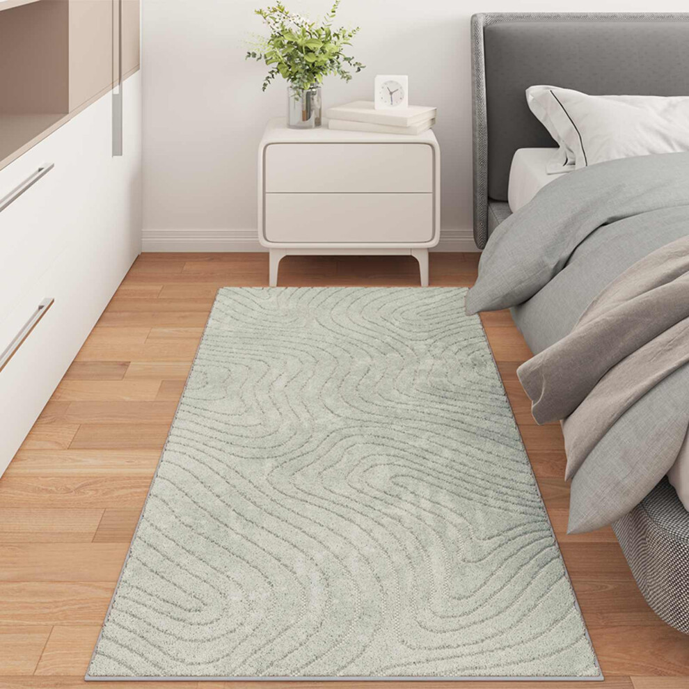 Vidaxl Area Rugs Rectangular Palmeras Green 80 X 200 Cm Polyester