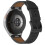Rem i ægte læder til Samsung Watch 4 5 6 7 Black 3