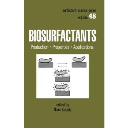 Biosurfactants Production Properties Applications Hardcover Book