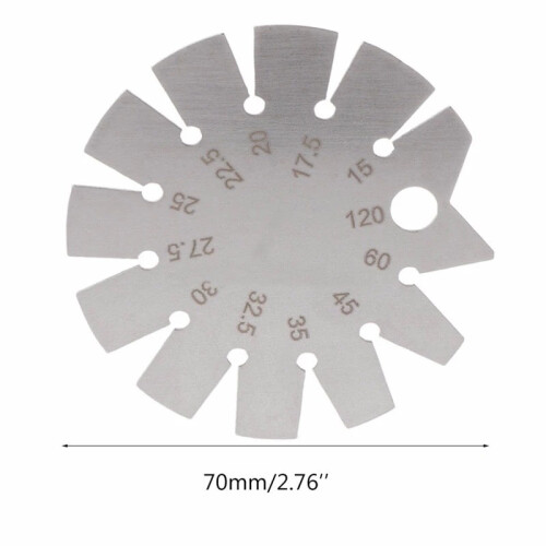 Stainless Steel Angle Template Tool - Woodworking Gauge Ruler 1