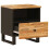 VidaXL vidaXL Bed cabinet 2 pcs Brown 40 x 33 x 46 cm Solid Mango Wood 4