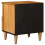 VidaXL vidaXL Bedside Cabinet 2 pcs Natural 40 x 33 x 46 cm Solid Mango Wood 2