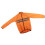 WOSAWE Motorradjacke reflektierend L Orange 13