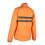 WOSAWE Motorradjacke reflektierend L Orange 20