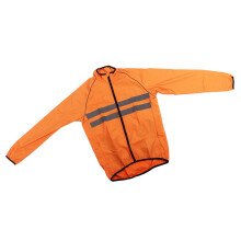 WOSAWE UV-Fahrradjacke winddicht Orange L