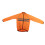 WOSAWE Motorradjacke reflektierend L Orange 14