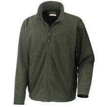 (3XL, Moss) Result Mens Extreme Climate Stopper Water Repellent Fleece Breathable Jacket