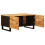 VidaXL vidaXL Coffee Table Brown 80 x 50 x 40 cm Solid Mango Wood 3