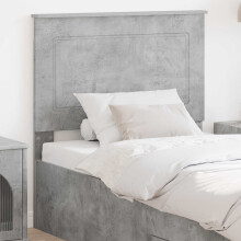 vidaXL Headboard Concrete Grey 100 cm Engineered Wood