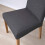 IKEA BERGMUND Chair oak effect/Gunnared medium grey 3