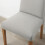 IKEA BERGMUND Chair-oak effect/Ramna light grey 3