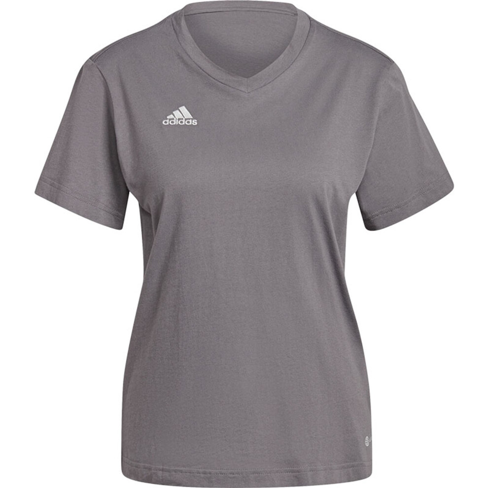 Adidas (8 Uk, Grey) Womens/Ladies Ent22 Gym T-Shirt