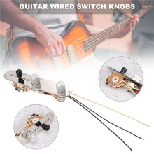 3 Way Wired Loaded Prewired Control Plate Harness Knobs for TL Tele Telecaster Guitar Parts