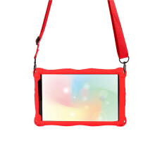 Silikonowe Etui do ALLDOCUBE Smile 1 8-Calowy Pokrowiec na Tablet Stojak na Tablet z DłUgopisem i Paskiem do ALLDOCUBE Smile1 (B)