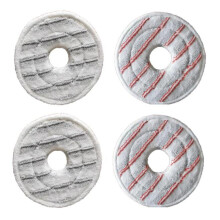 4Er-Pack Mikrofaser Waschbar für Vileda Spin & Clean Mop NachfüLl-Staubsauger Trocken- und NasswischtüCher