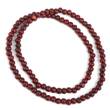Olive Green Sandalwood Beads Buddha Buddhist Mala Stretch & Wooden Prayer Chain 108 Pcs Buddha Buddhist