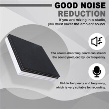 6 Pack Acoustic Panels High Density Soundproof Wall Panels Sound Absorbing Tiles for Recording Studio,Ceiling,Office,Etc