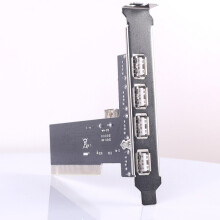 USB 2.0 4 Port 480Mbps Hoch Geschwindigkeits VIA HUB PCI Controller Karten Adapter PCI Karten für Vista Windows ME XP 2000 98 SE