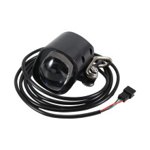 2X e-Bicicleta LED Faro Bicicleta Luz con 80-100db Fuerte Cuerno Impermeable Bicicleta Faros para la Conducción Nocturna