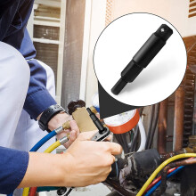2 Packungen 3/16 Bis 5/16 Service SchlüSsel Sechskant SchlüSsel Adapter, Ratschen SchlüSsel Sechskant Bit Adapter Satz, HLK Ventil öFfner