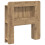 VidaXL vidaXL Headboard Cabinet with Storage Artisan Oak Engineered Wood 2