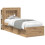 VidaXL vidaXL Headboard Cabinet with Storage Artisan Oak Engineered Wood 3