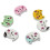 200 Pcs Button Sewing Scrapbooking DIY  Accessories, 100 Pcs Round & 100 Pcs Cat 9