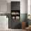 Homcom (Black) HOMCOM 170cm Kitchen Pantry Cabinet with Soft-Close Hinges 8