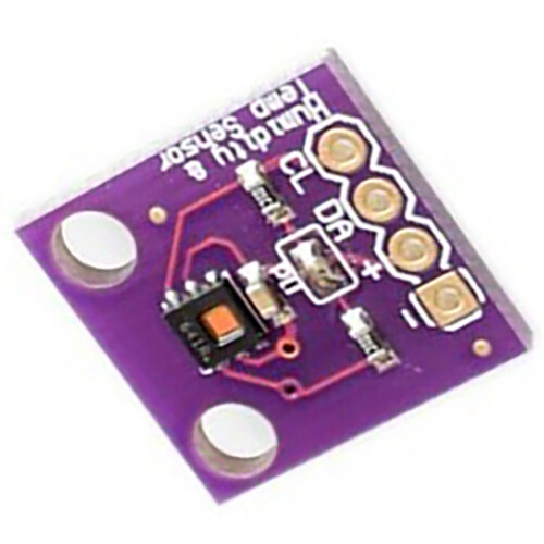 HDC1080 Sensor Modul, Hoch PräZiser Temperatur Feuchtigkeit Sensor GY-213V-HDC1080 Modul