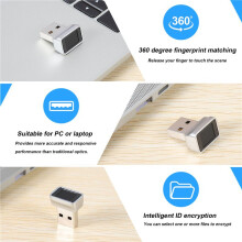 USB Finger Abdruckleser für Windows Sicherheits SchlüSsel Biometrisches Finger Abdruck Scanner Sensor Modul für Sofortigen Kontakt Einfach
