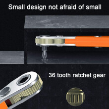 Magnetic Screwdriver Set, 11 Pieces, 110 mm,  Ratchets and with 1/4 Inch, 10 Models, Screwdriver Bits
