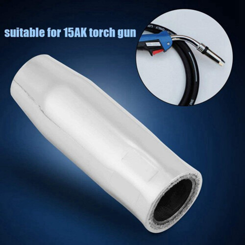 4Pcs MB15AK MIG/MAG Gas Ceramic Nozzle Welding Tip Nozzle Shield Cup for Welding Torch 2