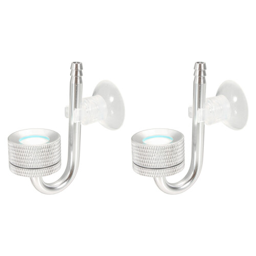 2X Set CO2 Diffuser Atomizer Regulator Reactor for Fish Tank Aquarium Plant Moss