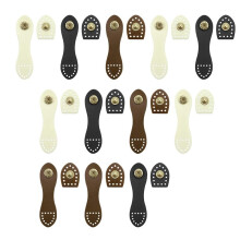 12 Pack Leather Snap Buckles Bag Straps Button String Sewing Leather Purse Closure Snap Buttons DIY Tools