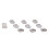 50 Pcs Straight Solder Type USB A Female Plug Jack Connector 4