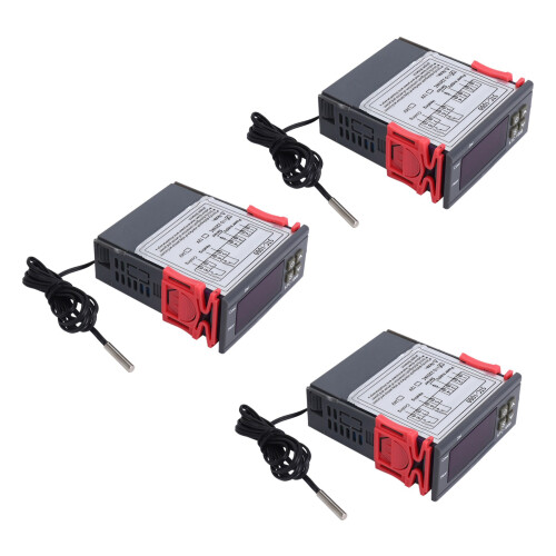 3X 220V/STC-/1000 Digital Temperature Controller Thermostat with NTC