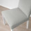IKEA BERGMUND Chair-white/Ramna light grey 3