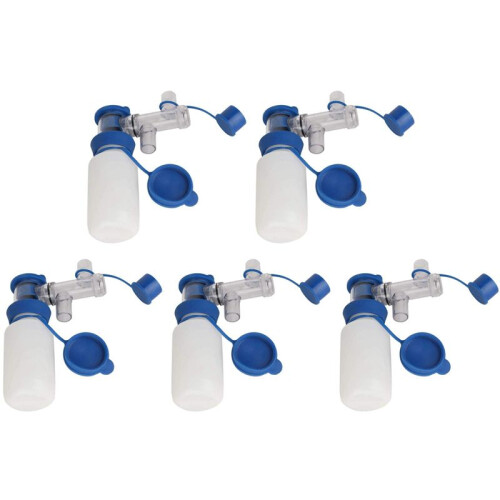 5X Milk Sampling Bottle,200Ml Sampling Bottle Sampler Cow Milk Liquid Sampling Bottle Milk Container Corrosion-Resistant 1