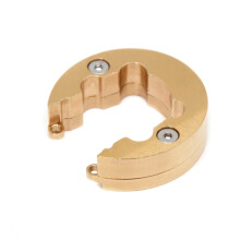 Brass Wheel Counterweight Balance Weight for RC AT4 JT4 1/10 RC Crawler Car Upgrade Parts Accessories