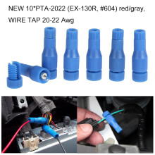 10 STÜCK Schnell AnschlüSse 605/6 Blau 16-18 Draht StäRke , AnschlüSse Elektrische Kabel AnschlüSse