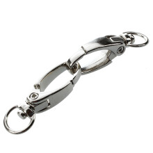 100 Pcs D Swivel Trigger Clips Hooks Metal Key Ring Lobster Clasps