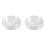 20 Pcs Small Round Transparent Plastic Coin Capsules Box 25Mm & 40Mm 1