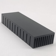 2 StüCk 40Mm KüHlköRper Kit 120Mm X 40Mm X 20Mm, KüHler Aluminium KüHlköRper zu Dem KüHlen Von LED Peltier Thermal Modul