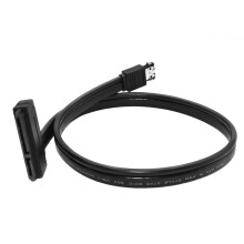 7+15Pin HDD zu Power ESATA Adapter Power Esata USB 2.0 5V 12V Combo auf 2,5 Zoll 3,5 Zoll 22Pin HDD Adapterkabel